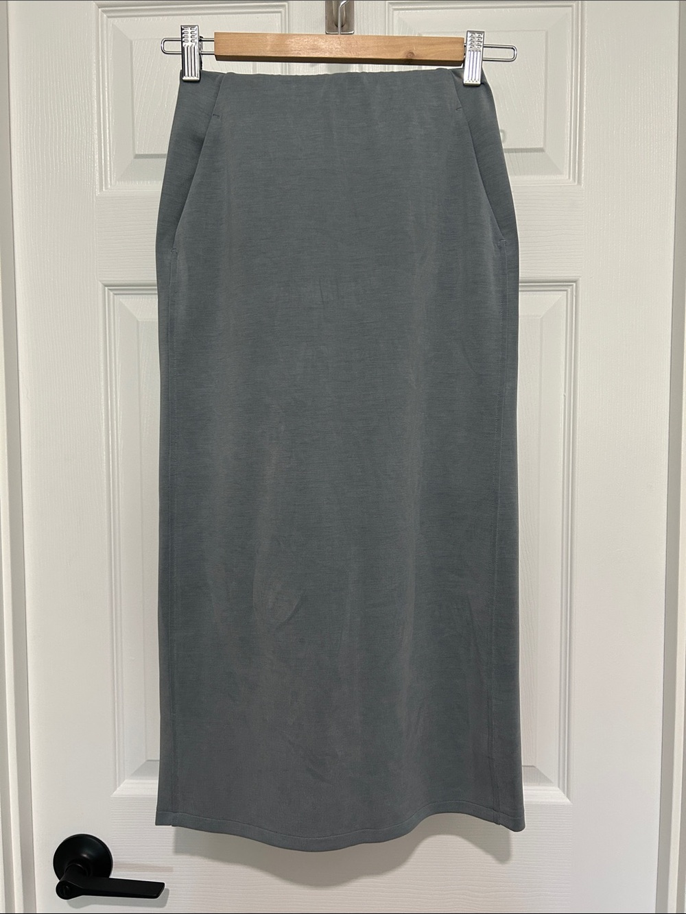 Lululemon Blue/Gray Straight Midi Skirt
